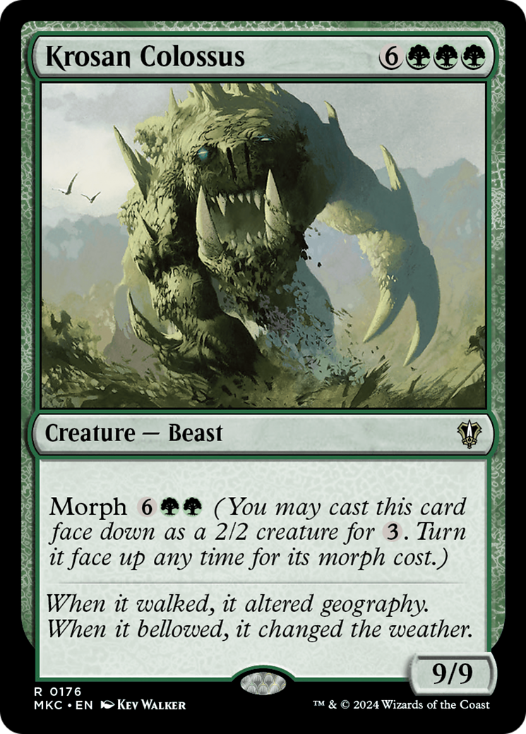 Colosso Krosano / Krosan Colossus - Magic: The Gathering - MoxLand