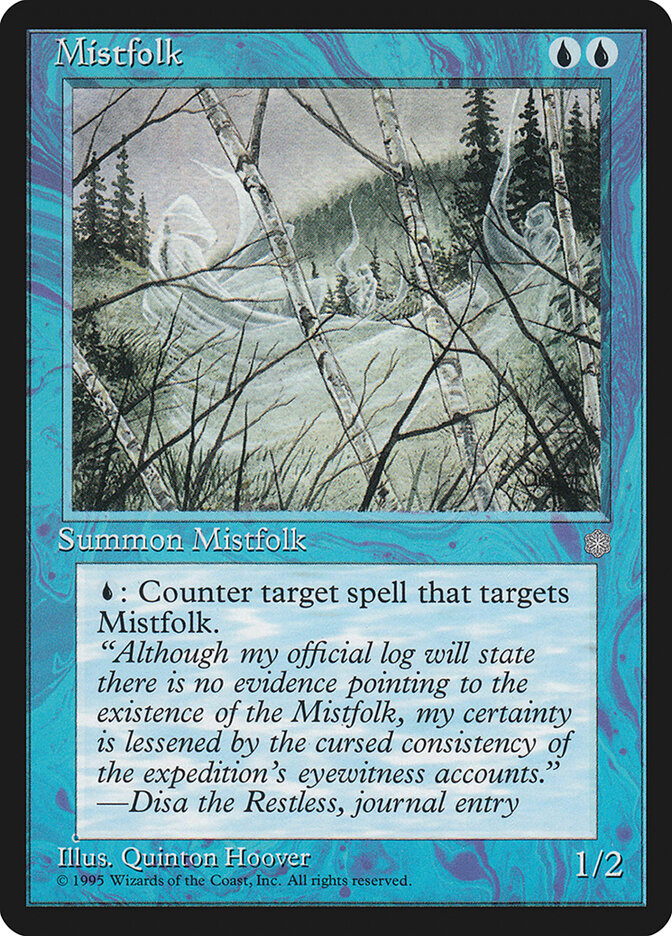 Povo das Brumas / Mistfolk - Magic: The Gathering - MoxLand