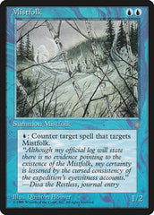 Povo das Brumas / Mistfolk - Magic: The Gathering - MoxLand