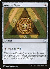 Sinete Azorius / Azorius Signet - Magic: The Gathering - MoxLand