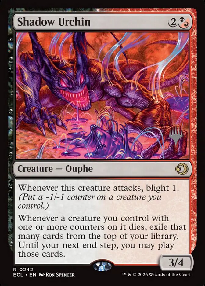 Shadow Urchin - Magic: The Gathering - MoxLand