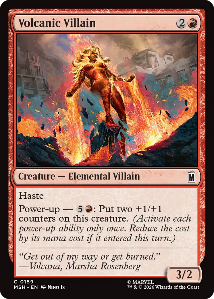 Volcanic Villain - Magic: The Gathering - MoxLand