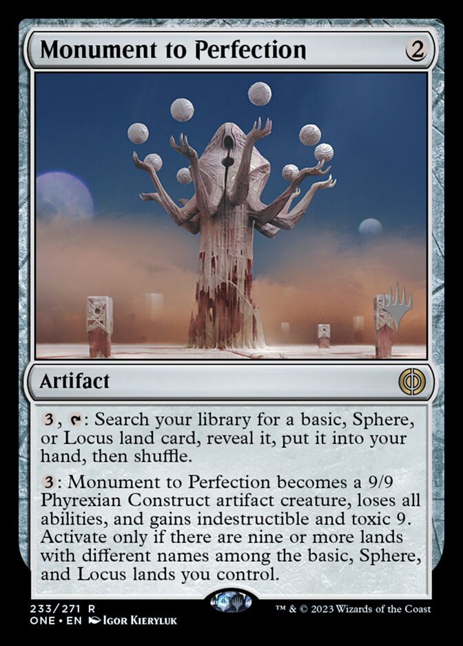 Monumento à Perfeição / Monument to Perfection - Magic: The Gathering - MoxLand