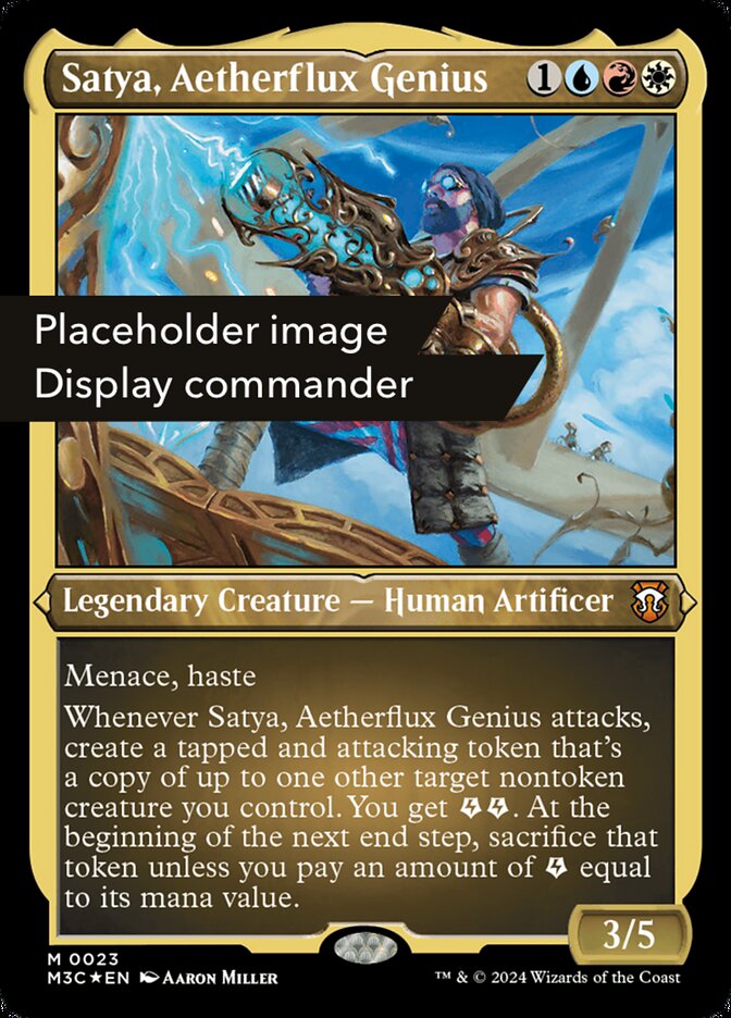 Satya, Gênio do Fluxo de Éter / Satya, Aetherflux Genius - Magic: The Gathering - MoxLand
