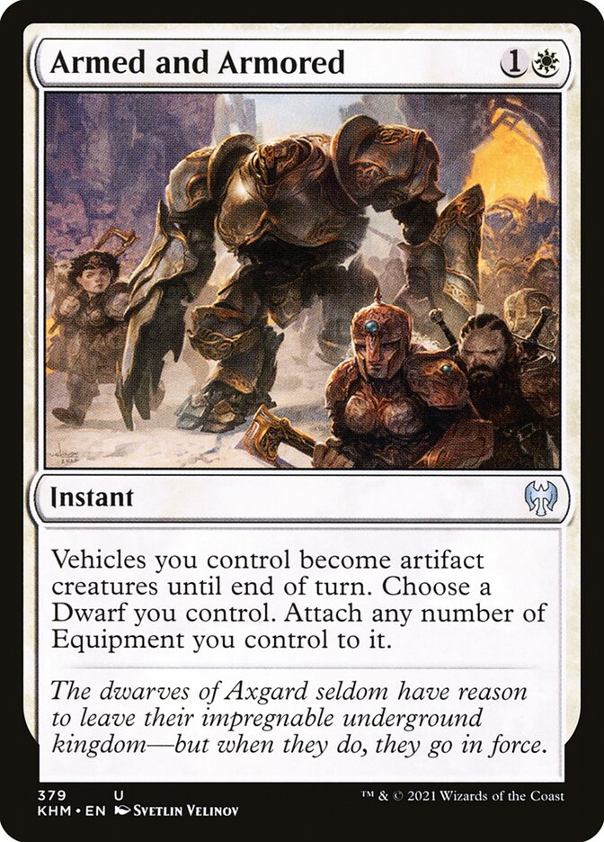 Armados e Blindados / Armed and Armored - Magic: The Gathering - MoxLand