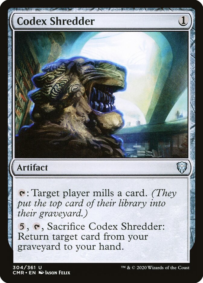 Triturador de Códices / Codex Shredder - Magic: The Gathering - MoxLand