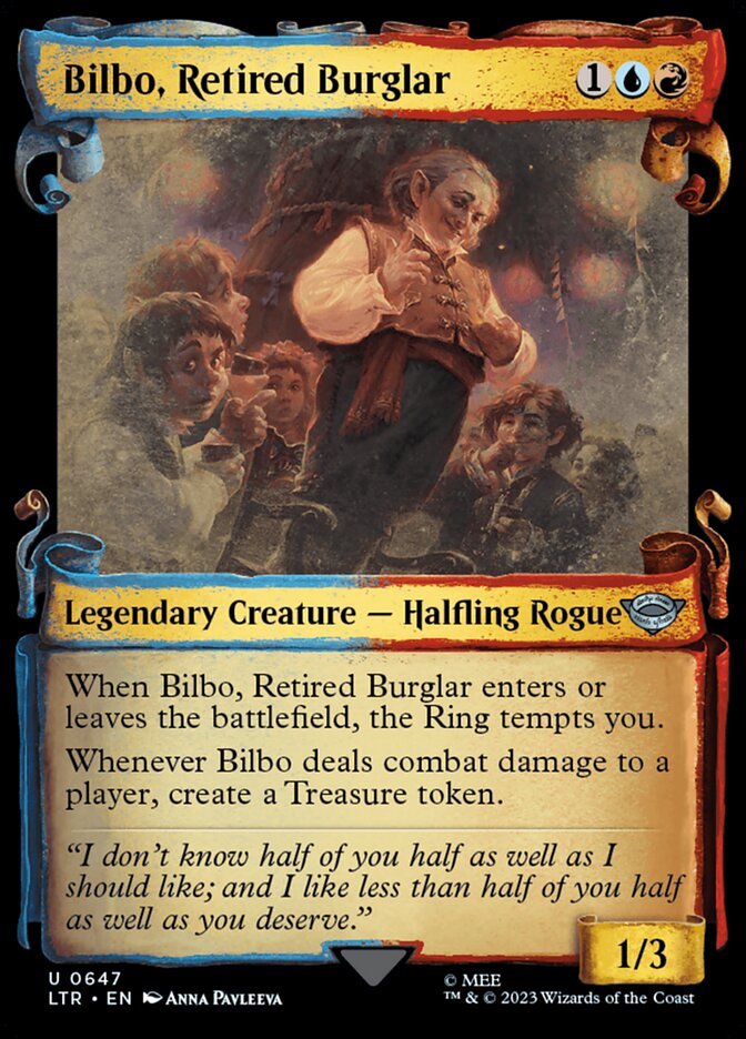 Bilbo, Ladrão Aposentado / Bilbo, Retired Burglar - Magic: The Gathering - MoxLand