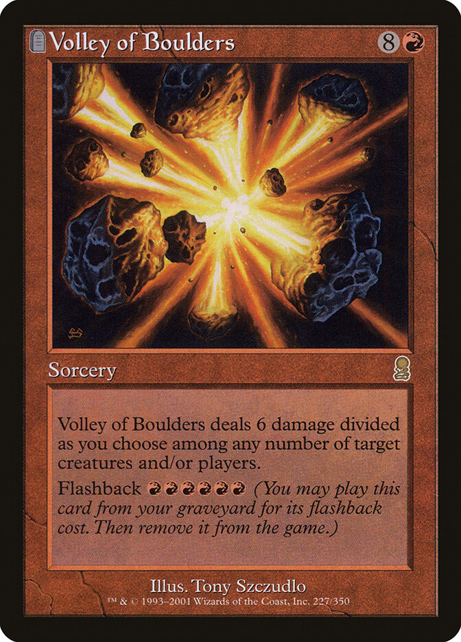 Torrente de Seixos / Volley of Boulders - Magic: The Gathering - MoxLand