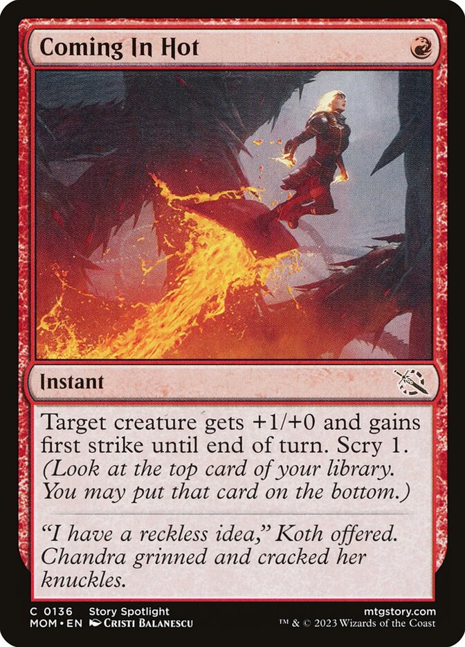 Pode Vir Quente / Coming In Hot - Magic: The Gathering - MoxLand
