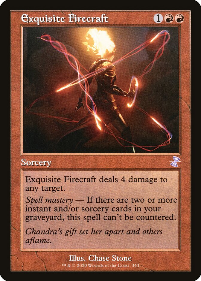 Excelência em Pirotecnia / Exquisite Firecraft - Magic: The Gathering - MoxLand
