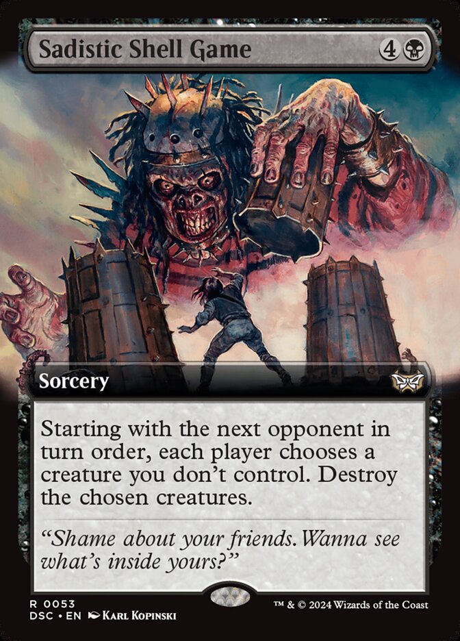 Sadistic Shell Game - Magic: The Gathering - MoxLand