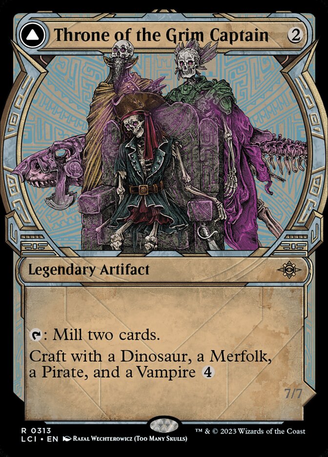 Trono da Capitã Sinistra / Throne of the Grim Captain - Magic: The Gathering - MoxLand