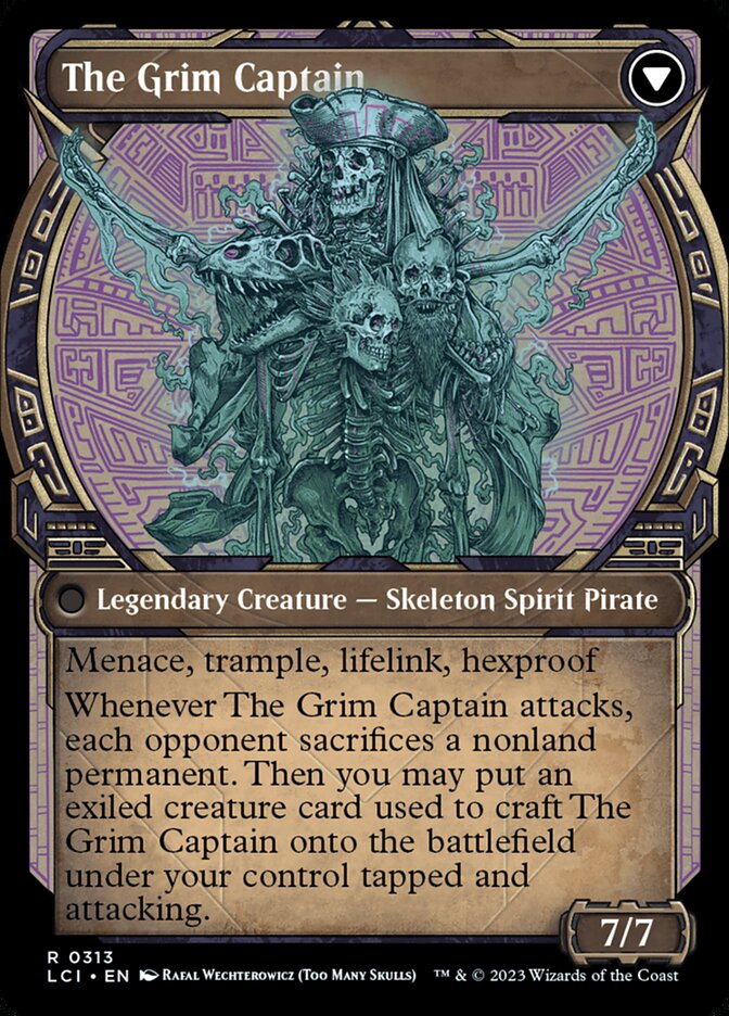 Trono da Capitã Sinistra / Throne of the Grim Captain - Magic: The Gathering - MoxLand