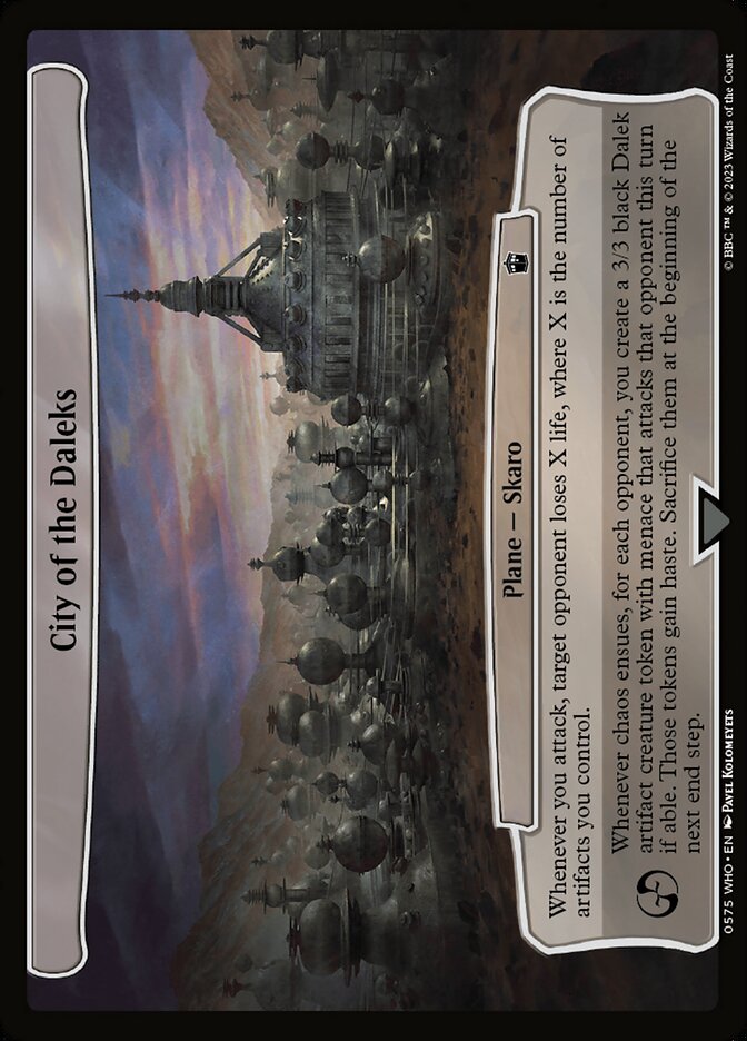 City of the Daleks - Magic: The Gathering - MoxLand