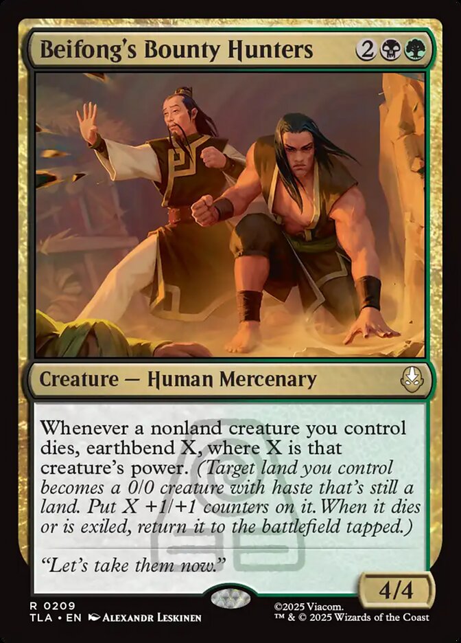 Caçadores de Recompensa dos Beifong / Beifong's Bounty Hunters - Magic: The Gathering - MoxLand