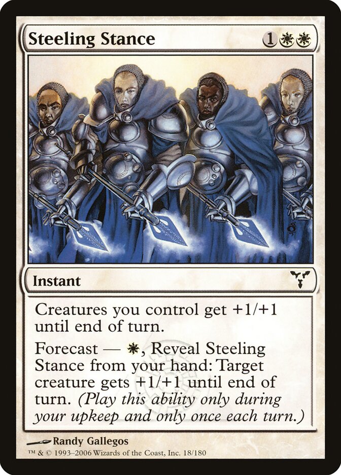 Postura de Aço / Steeling Stance - Magic: The Gathering - MoxLand