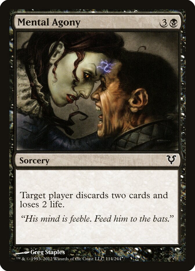 Agonia Mental / Mental Agony - Magic: The Gathering - MoxLand