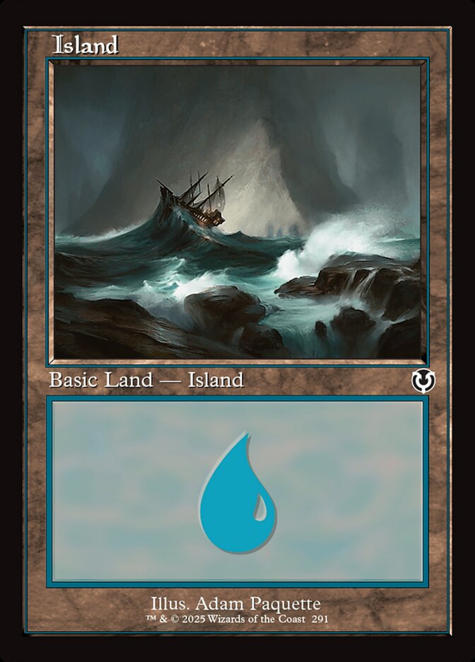 Ilha / Island - Magic: The Gathering - MoxLand