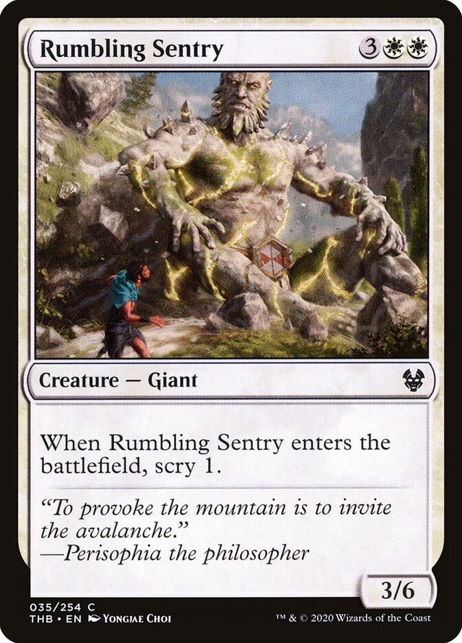 Sentinela Ribombante / Rumbling Sentry - Magic: The Gathering - MoxLand