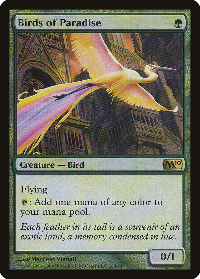 Aves do Paraíso / Birds of Paradise - Magic: The Gathering - MoxLand