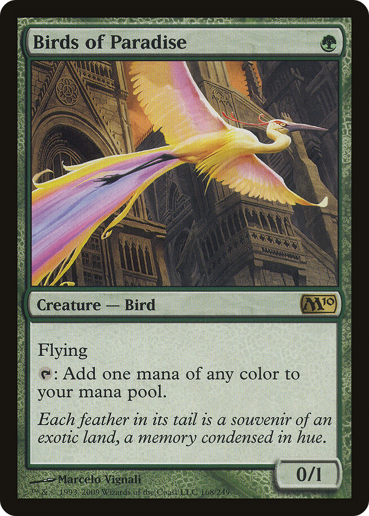 Aves do Paraíso / Birds of Paradise - Magic: The Gathering - MoxLand