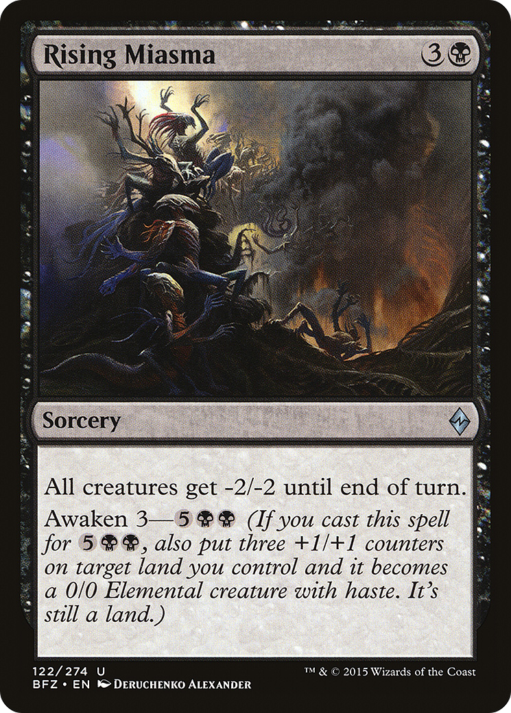 Miasma Ascendente / Rising Miasma - Magic: The Gathering - MoxLand