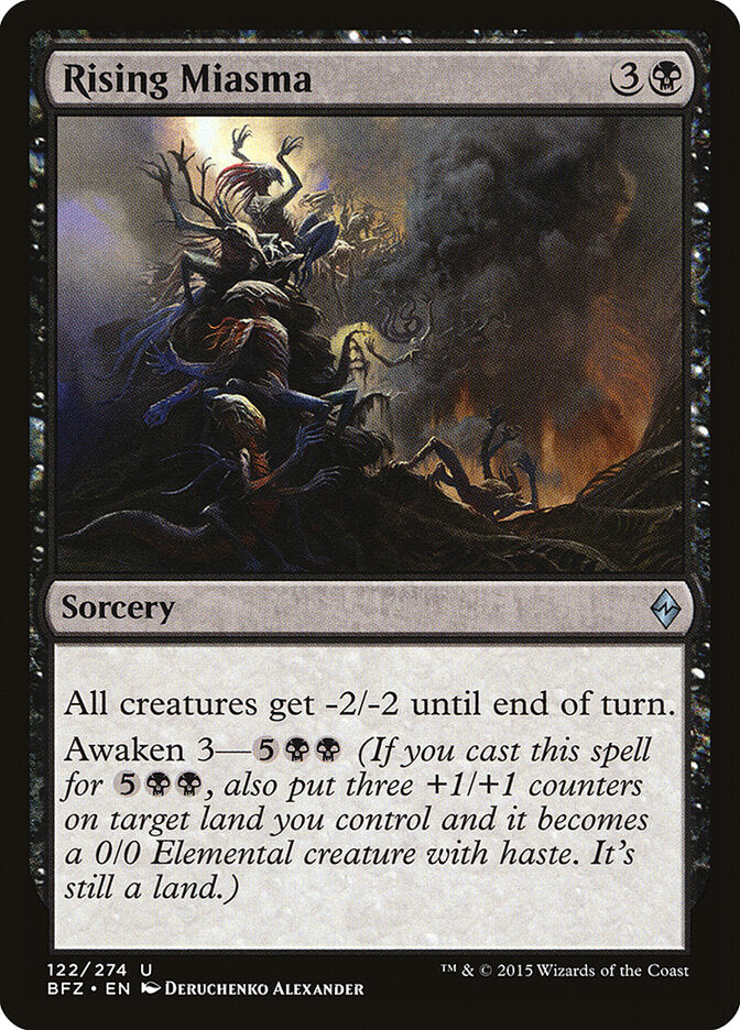 Miasma Ascendente / Rising Miasma - Magic: The Gathering - MoxLand