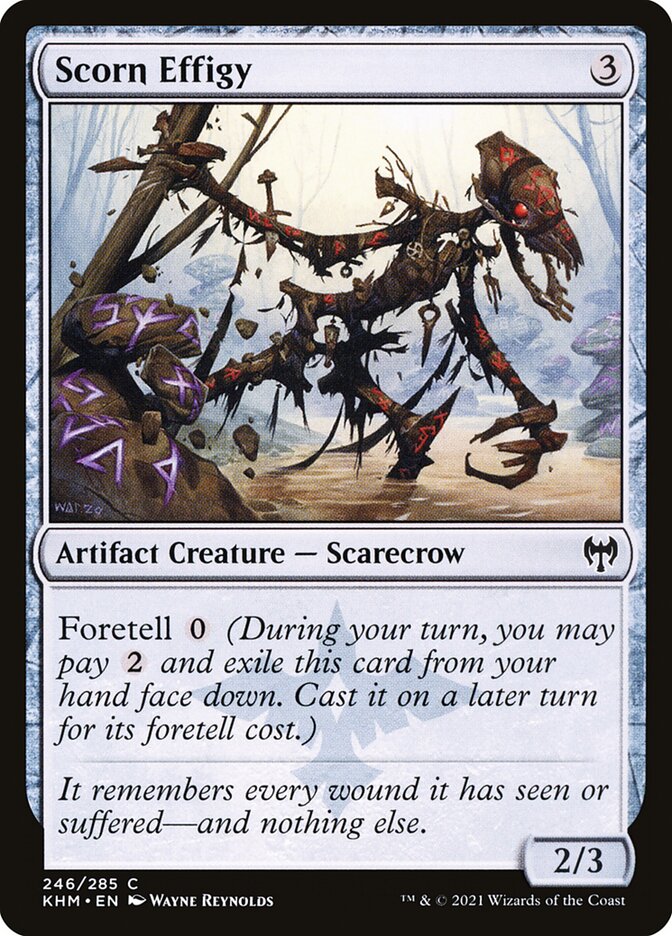 Efígie Desdenhosa / Scorn Effigy - Magic: The Gathering - MoxLand