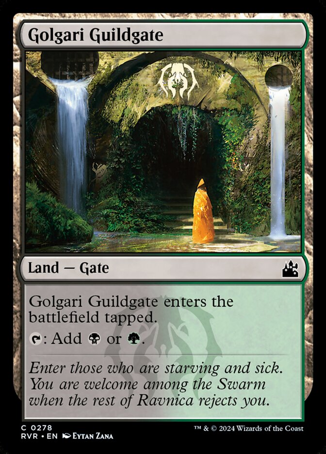 Portão da Guilda Golgari / Golgari Guildgate - Magic: The Gathering - MoxLand
