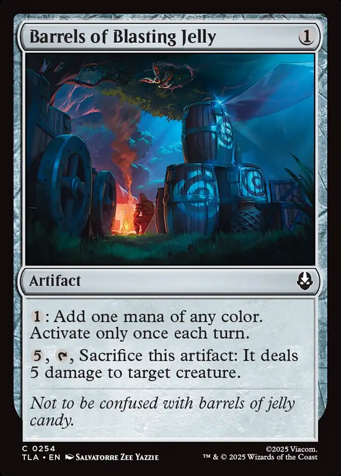 Barris de Geleia Explosiva / Barrels of Blasting Jelly - Magic: The Gathering - MoxLand