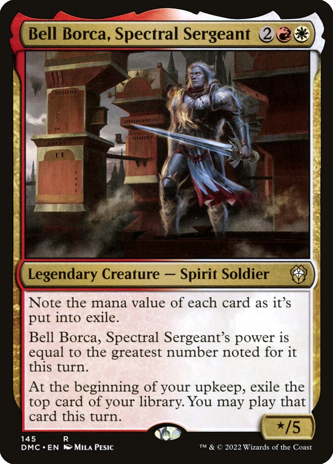 Bell Borca, Sargento Espectral / Bell Borca, Spectral Sergeant - Magic: The Gathering - MoxLand