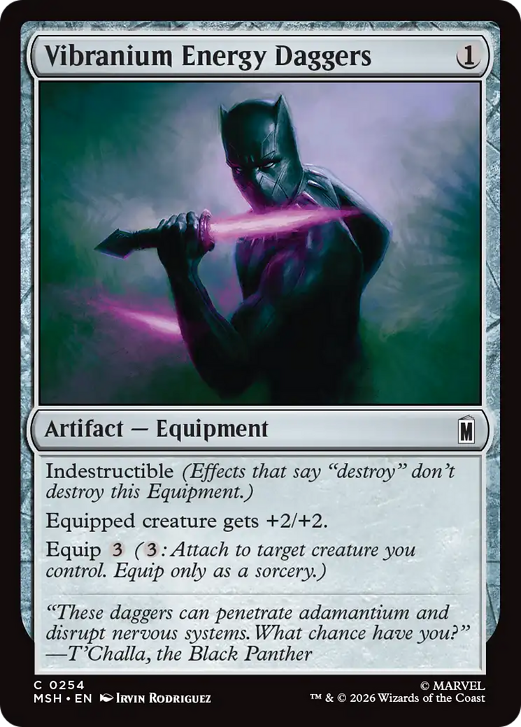 Vibranium Energy Daggers - Magic: The Gathering - MoxLand