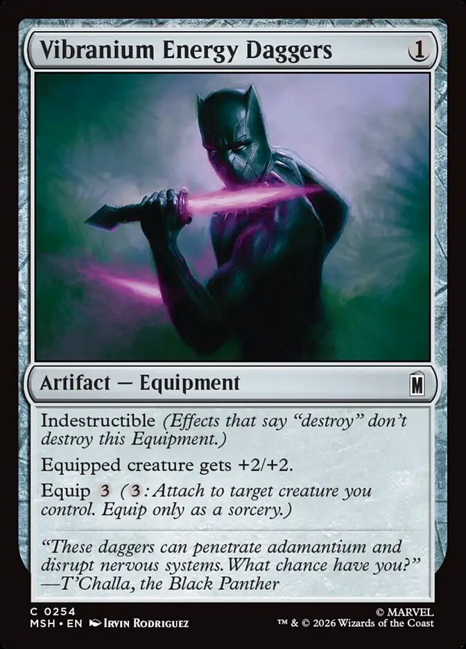 Vibranium Energy Daggers - Magic: The Gathering - MoxLand