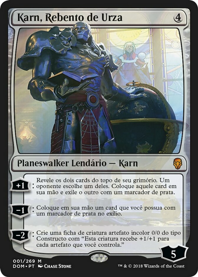 Karn, Rebento de Urza / Karn, Scion of Urza - Magic: The Gathering - MoxLand