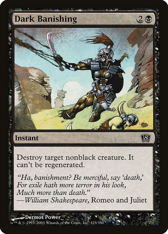 Banimento Sombrio / Dark Banishing - Magic: The Gathering - MoxLand