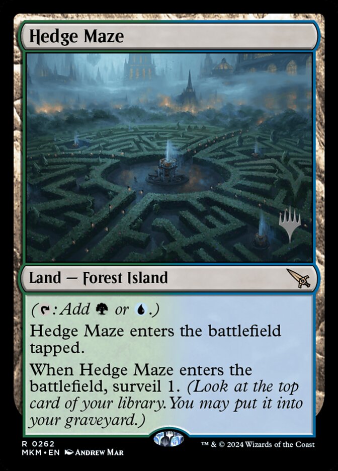 Labirinto de Sebes / Hedge Maze - Magic: The Gathering - MoxLand