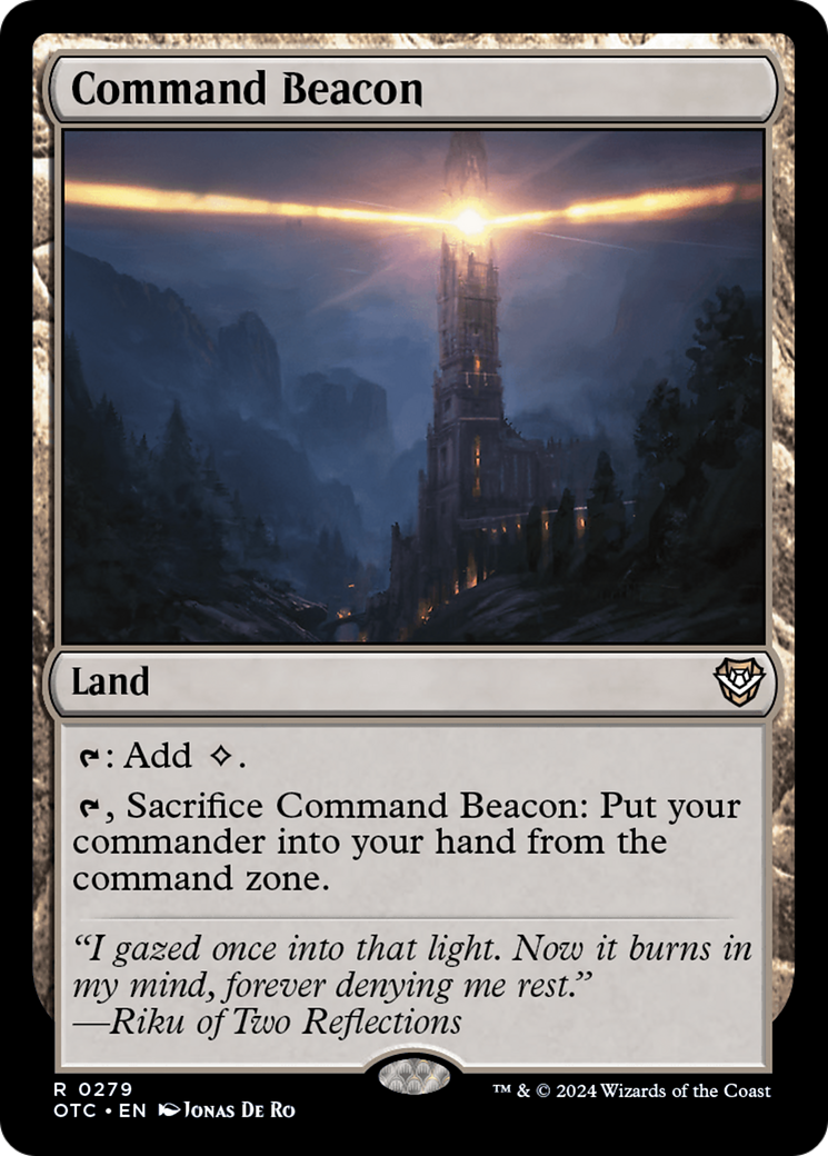 Farol do Comando / Command Beacon - Magic: The Gathering - MoxLand