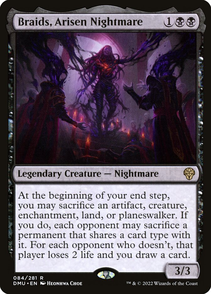 Braids, Pesadelo Desperto / Braids, Arisen Nightmare - Magic: The Gathering - MoxLand