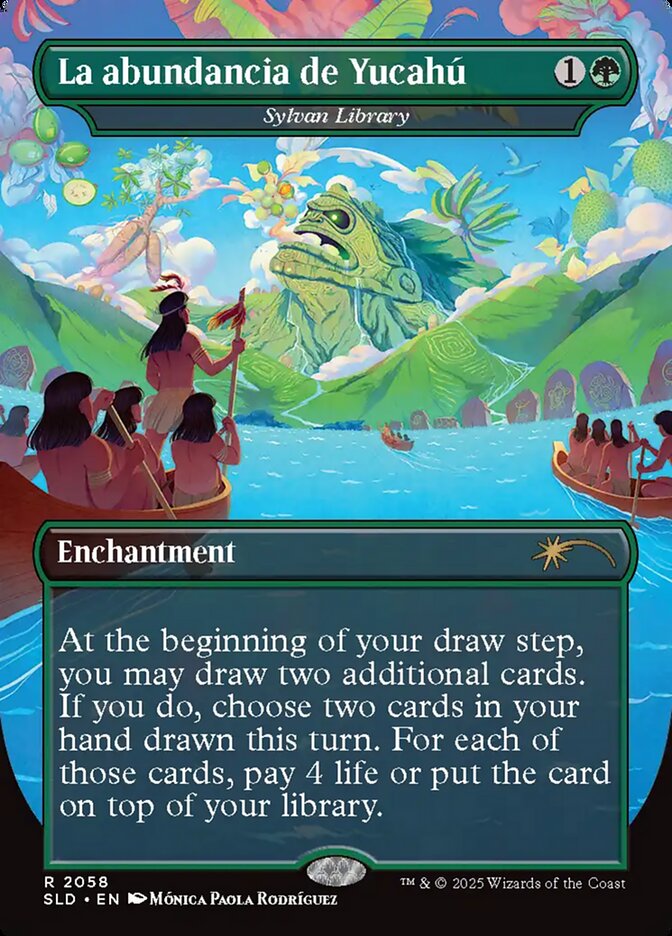 Grimório Silvestre / Sylvan Library - Magic: The Gathering - MoxLand