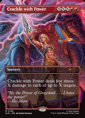 Estalar de Poder / Crackle with Power - Magic: The Gathering - MoxLand