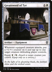 Espada Grande de Tyr / Greatsword of Tyr - Magic: The Gathering - MoxLand