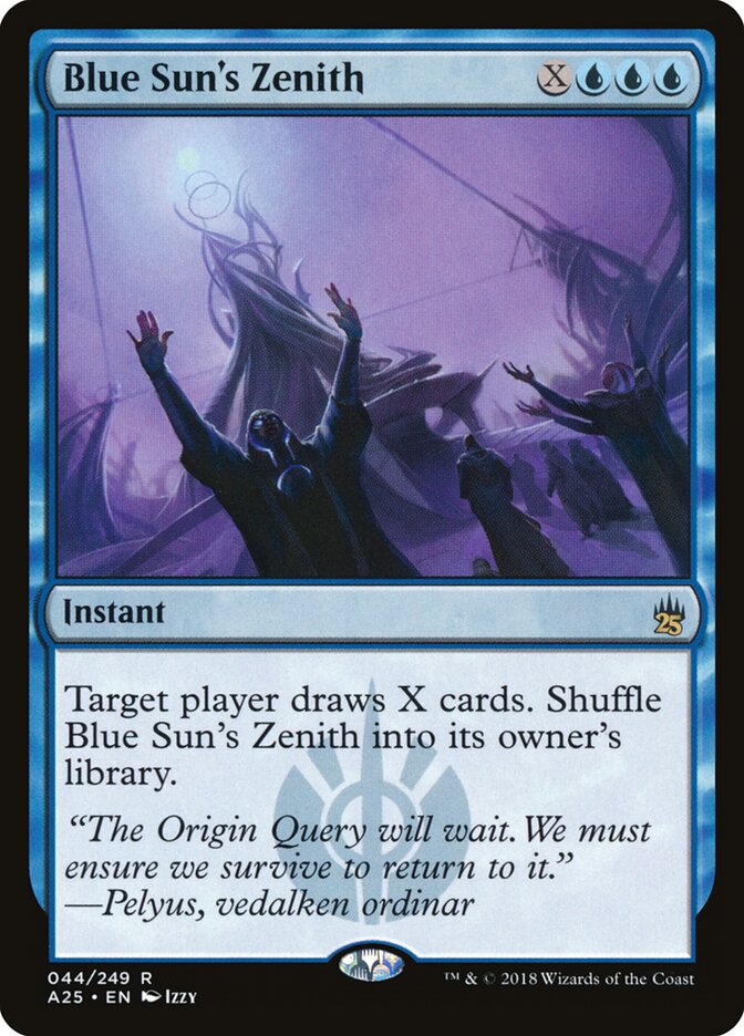 Zênite do Sol Azul / Blue Sun's Zenith - Magic: The Gathering - MoxLand