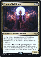Sacerdotisa de Ritos Torpes / Priest of Fell Rites - Magic: The Gathering - MoxLand