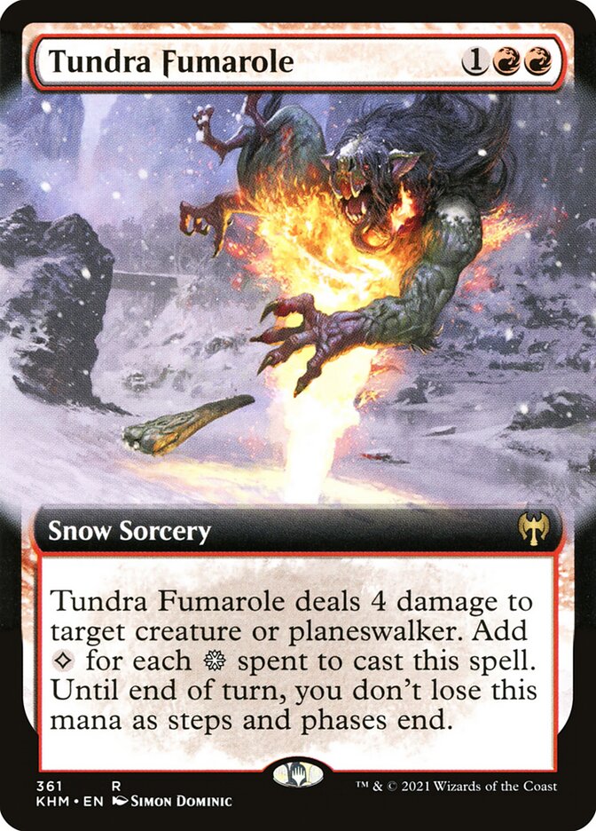 Fumarola da Tundra / Tundra Fumarole - Magic: The Gathering - MoxLand