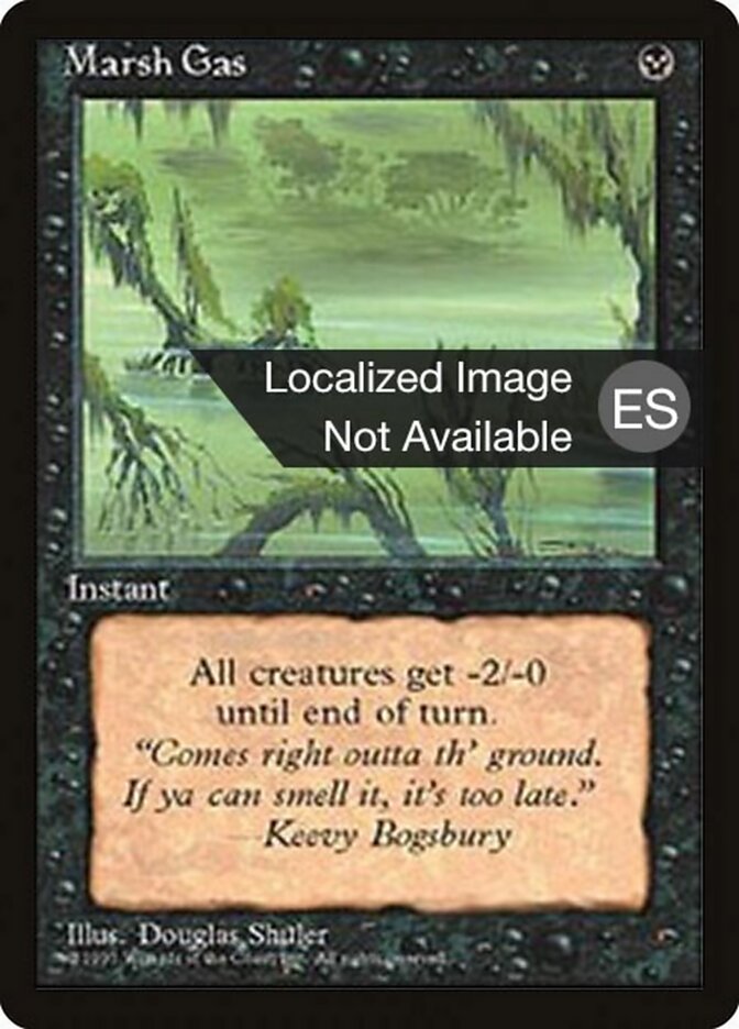 Gás do Pântano / Marsh Gas - Magic: The Gathering - MoxLand