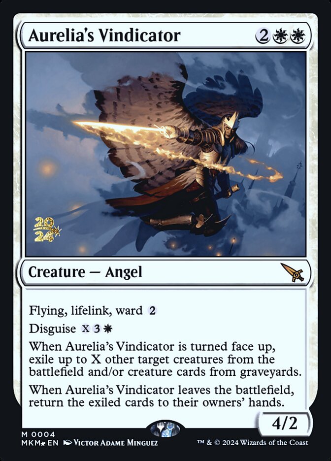 Vingadora de Aurélia / Aurelia's Vindicator - Magic: The Gathering - MoxLand
