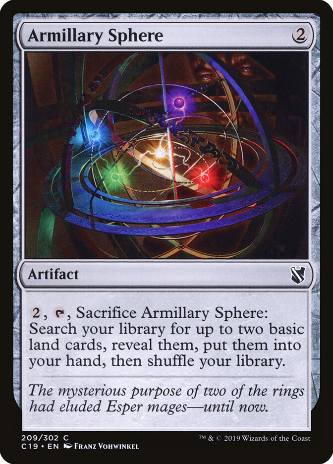 Esfera Armilar / Armillary Sphere - Magic: The Gathering - MoxLand