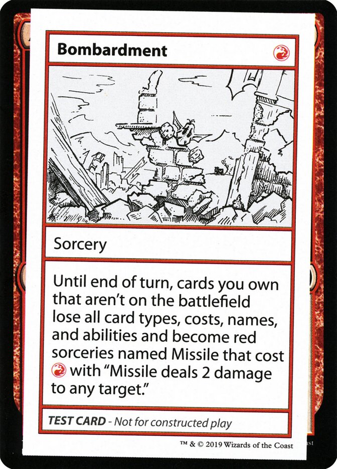 Bombardment - Magic: The Gathering - MoxLand