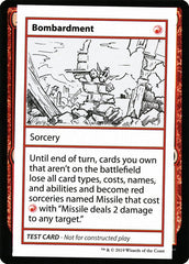 Bombardment - Magic: The Gathering - MoxLand
