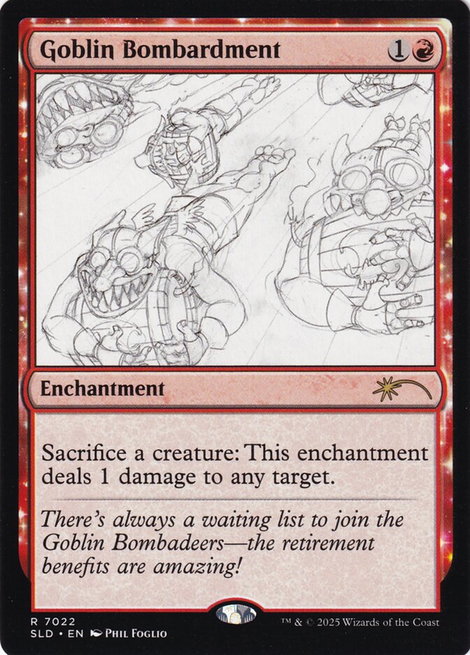 Bombardeio Goblin / Goblin Bombardment - Magic: The Gathering - MoxLand